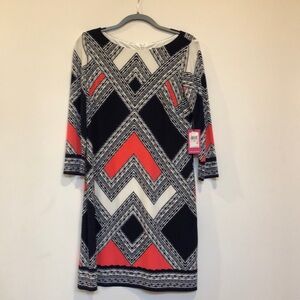 Vince Camuto Print Dress - Brand New!